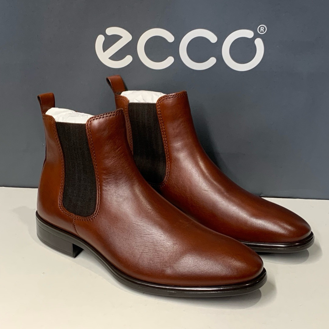 ECCO������Ь����ٴ�������װ�ж���ѥһ�ŵź�ɫ��ѥ512804 884Ԫ