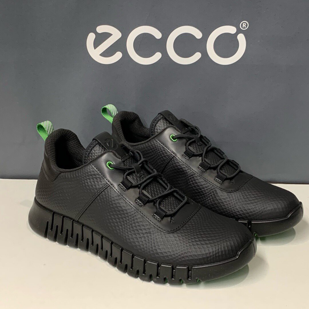 ECCO爱步男鞋冬季新款厚底老爹鞋百搭黑色减震运动鞋525274灵动,流行男鞋,时尚休闲鞋,淘宝优惠券,粉丝福利购,淘宝优惠卷