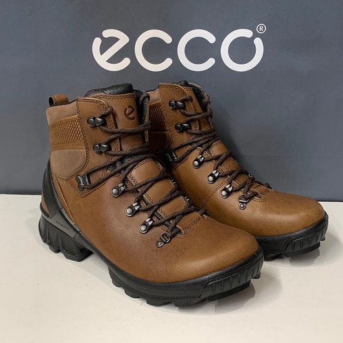 ECCO爱步男鞋秋冬防水保暖户外登山鞋健步高帮鞋缓震运动鞋811594