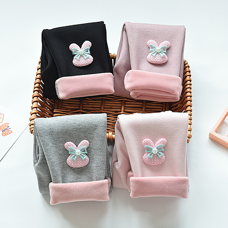 女童打底裤秋冬款加绒加厚一体绒宝宝外穿冬季儿童九分裤保暖裤子,童装/婴儿装/亲子装,裤子,淘宝优惠券,粉丝福利购,淘宝优惠卷