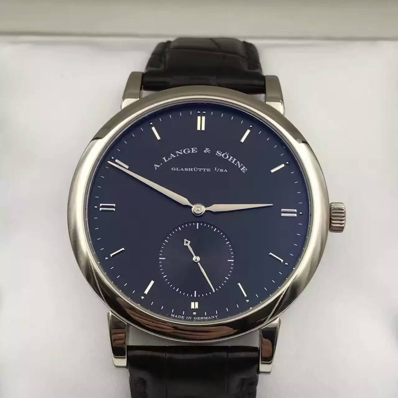 ¶þÊÖ99ÐÂA.Lange&SohneÀʸñ18K°×½ðÄÐÊ¿×Ô¶¯»úеÊÖ±í »¦ÅãÑé»õ