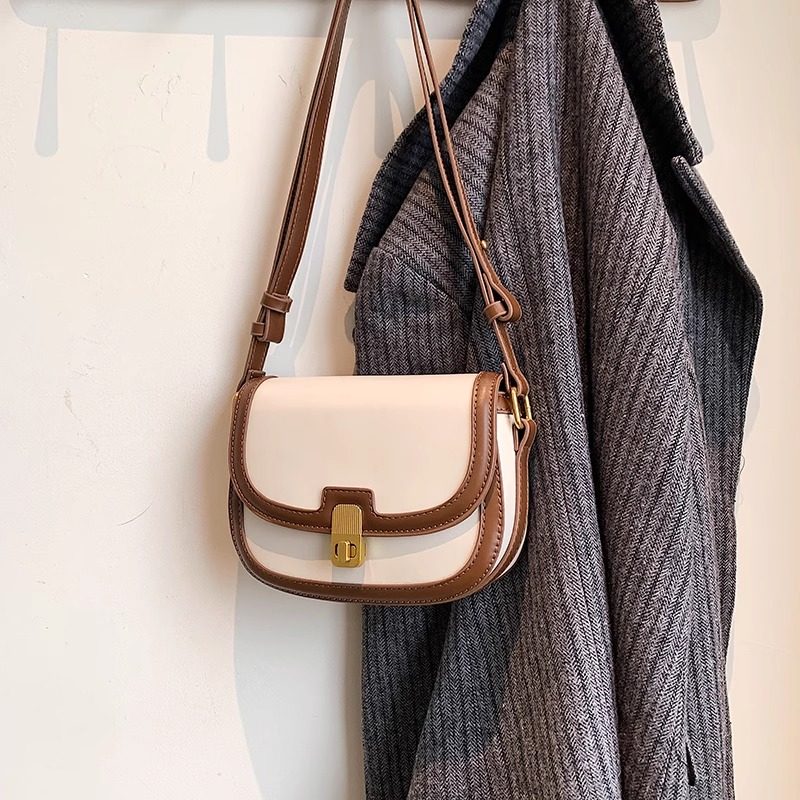 小众设计包包女2025超火时尚复古单肩斜挎包高级感洋气腋下马鞍包