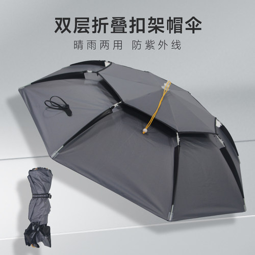 江雨晨钓鱼伞通风防晒