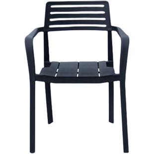 现代简约塑料靠背椅子可叠放户外休闲桌椅组合民宿庭院阳台小桌椅