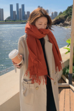 新款2021毛呢大衣大口袋066A-6820-p175-k258，女装毛呢外套，浙宝099