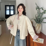 数据好现货撞色拼接外套099-1029-P145-K208，女装短外套，浙宝099