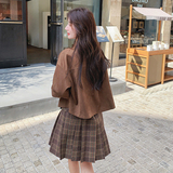 新款麂皮绒小外套099-D138-P145-K208，女装短外套，浙宝099