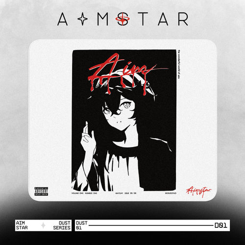 AimStar 星尘 D01 乱纹提花顺滑防潮鼠标垫来图定制DIY电竞游戏