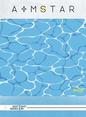 AimStar 星尘 D04 细面亲肤中性控制鼠标垫来图定制DIY电竞游戏