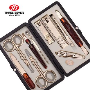 韩国777指甲刀套装家用剪指甲钳女男士专用修脚美甲全套工具进口