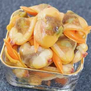 新鲜冷冻大文贝肉鲜活文贝熟冻文本肉文贝干开袋即食麻辣大文贝