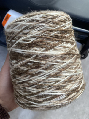 段染高比例羊毛冰岛毛 中粗线柔软围巾手套外衣泫雅包线