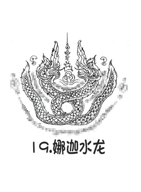 娜迦水龙 银针刺符 阿赞朕甩 2025年6月28日 广州见面会 无头虎