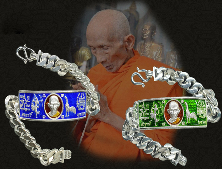 泰国佛牌 龙婆瑞 2557 索丽之箭手链 佛牌 手链