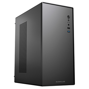 大水牛灵悦桌面机箱组装台式机电脑matx主板U3厚五金diy外壳机箱