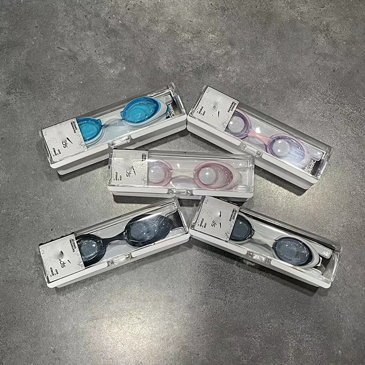 外贸原单sped高清泳镜竞赛专业男女成人儿童通用防水防雾游泳眼镜