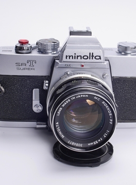 美能达 SRT SUPER 101 55/1.7 胶片相机套机单反机械 102 摄影