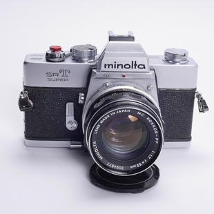 美能达 SRT SUPER 101 55/1.7 胶片相机套机单反机械 102 摄影