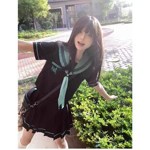 初音未来cos服原创jk制服校供套装中间日系学院基础款【青本绘】