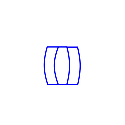 直径25.4焦距40双凸三胶和光学玻璃消色差透镜镀膜350~700编Z248