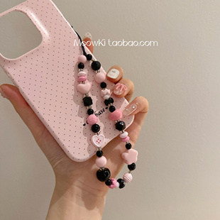梦境芭蕾 *MeowKi原创设计手机链挂件超甜黑粉百搭手机挂绳结实