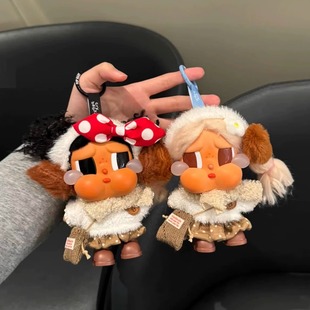 crybaby暖冬耳罩娃衣套装 适用于哭娃vacation搪胶衣服配饰可换装