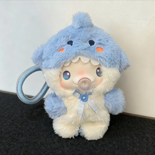 适用于大湾鸡10cm娃衣全运会吉祥物大湾鸡公仔帽子配件全运会娃衣