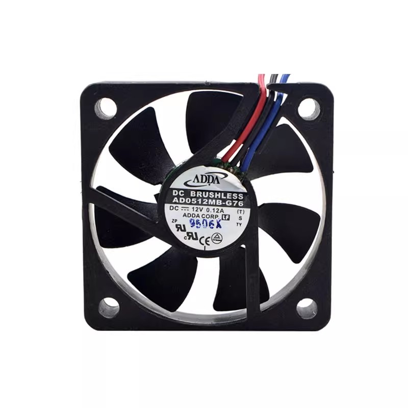 全新 ADDA AD0512MB-G76 12V 0.12A 5010 5CM/厘米双滚珠散热风扇