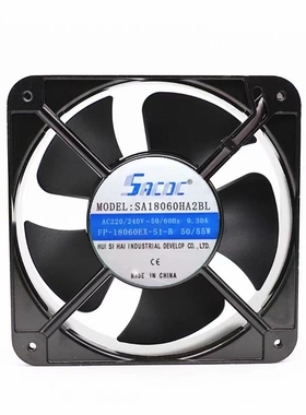 原装全新SEADA SA18060HA2BL 220V 18CM/厘米 轴流散热风扇风机