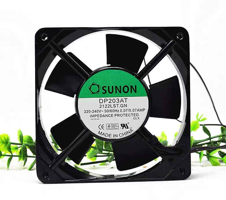 DP203AT 2122LSL LST LBL.GN SUNON 220V机柜排热工业小风机12025
