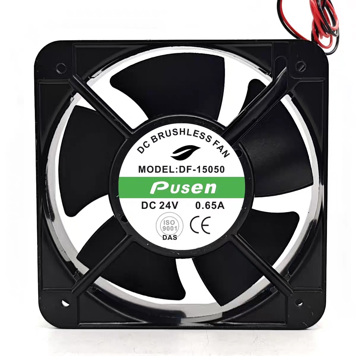 全新 DF15050 DC24V 0.65A 150*150*50MM 无刷直流双滚珠散热风扇