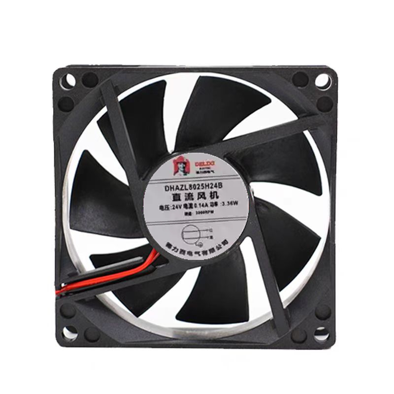 德力西 DHAZL6025/8025/9225/12025/12038H24B/S 24V/12v散热风扇