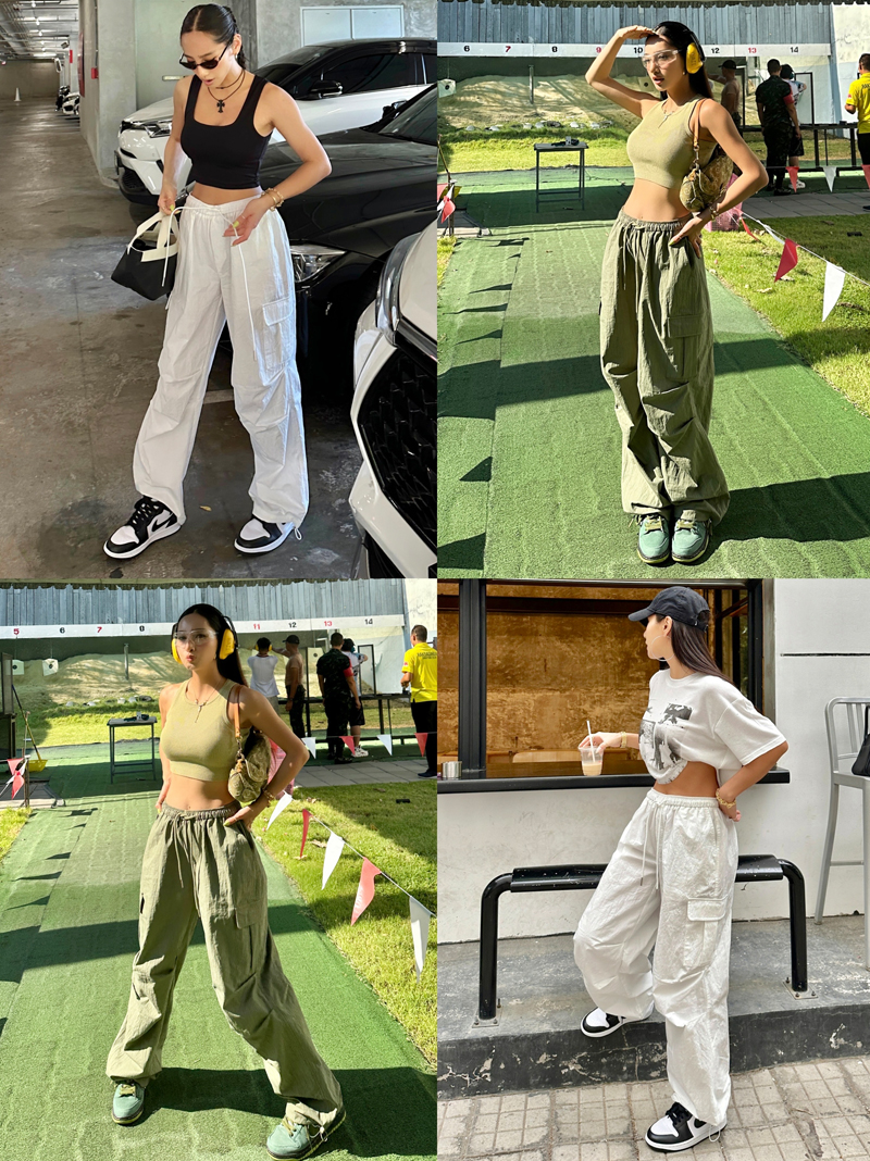 丸丸美式高腰Maruco7号休闲裤