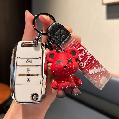 起亚K2钥匙套17款三厢折叠钥匙套