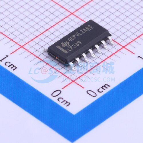 比较器 LP339DR SOIC-14 TI/德州 电子元器件配单原装正品
