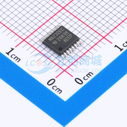 RS232芯片 MAX232ECPWR TSSOP-16 TI/德州 电子元器件 原装正品