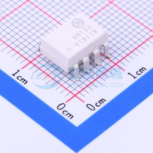 逻辑输出光耦 6N136SDVM SOP-8-2.54mm onsemi(安森美) 原装正品