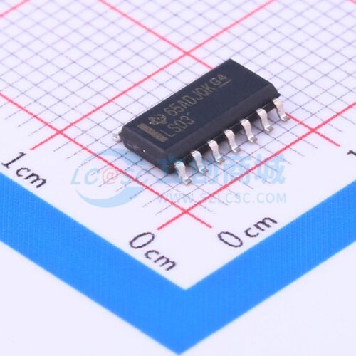 逻辑门 SN74LS03DR SOP-14 TI/德州 电子元器件配套 原装正品