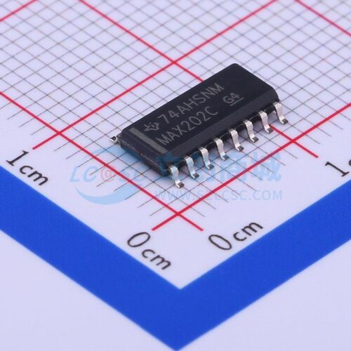 RS232芯片 MAX202CD SOP-16 TI/德州 电子元器件配单 原装正品