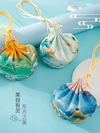 香包古风香囊宫廷流苏香袋空袋子驱蚊香囊包汽车随身端午节挂件