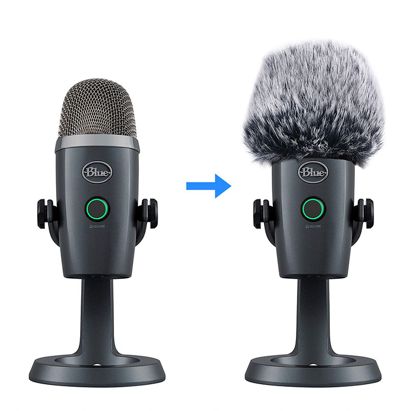 Blue yeti Nano 麦克风话筒防风罩降噪防喷海绵套麦罩咪套 影音电器 咪罩 原图主图