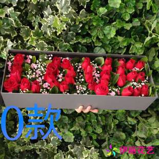 生日表白粉玫瑰云南大理花店送花鹤庆县永平县漾濞县同城鲜花快递