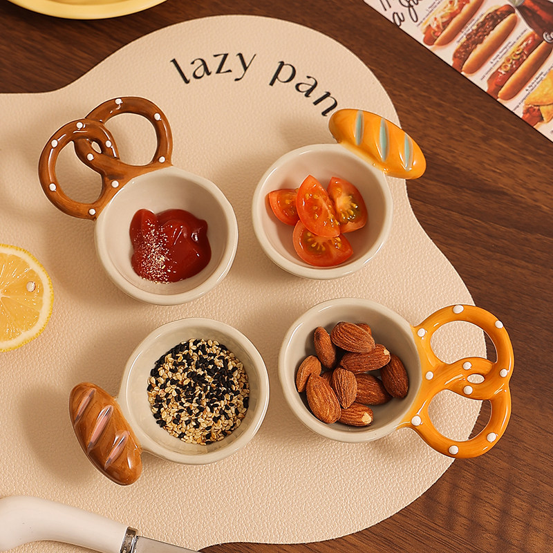 创意蘸酱碟陶瓷小碟子高级感家用小吃零食碟沾料碟网红小料碟味碟,餐饮具,碟,淘宝优惠券,粉丝福利购,淘宝优惠卷
