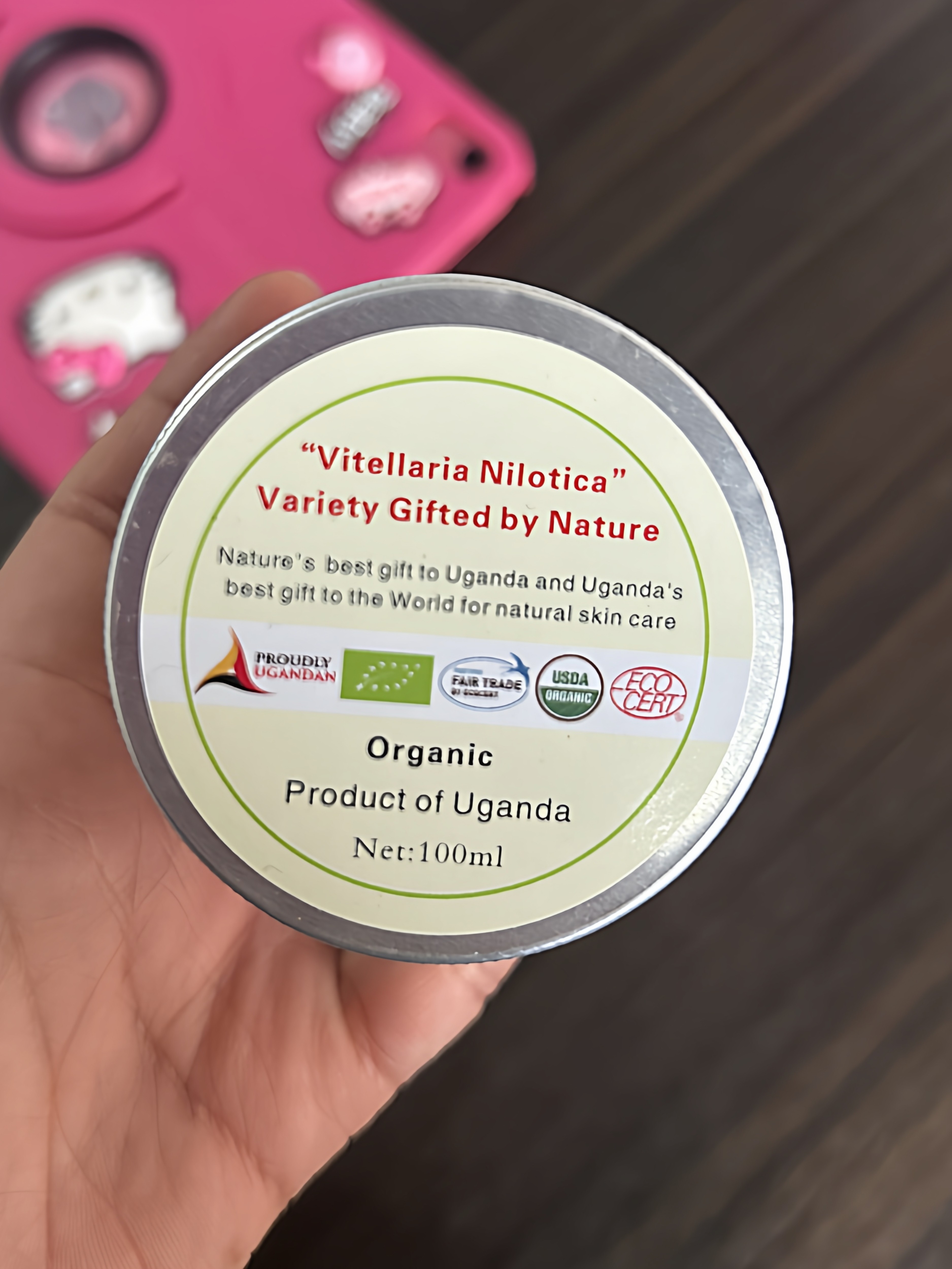 东非原装进口天然未精制乳木果油脂滋润紧致修复保湿皱纹100ML