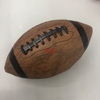 標準3/6/9號美式純復(fù)古橄欖球 可訓(xùn)練 可擺設(shè)禮品 兒童成人訓(xùn)練