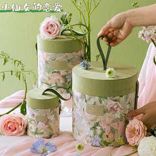 婚礼伴手礼空盒春绘繁花系列套盒节日透明礼盒商务礼送女友送同事