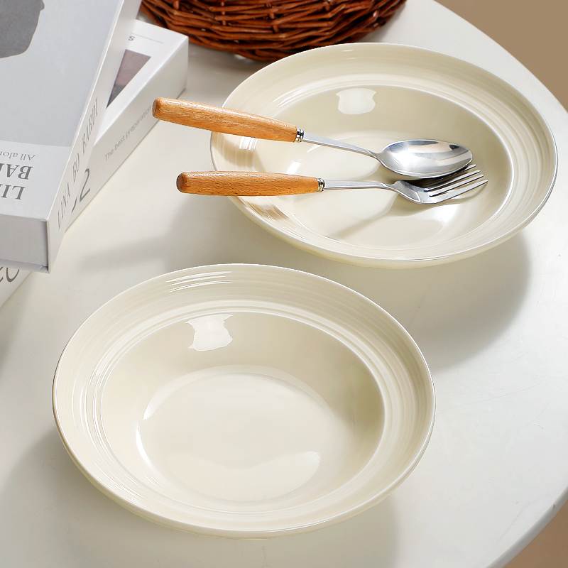 2025新款草帽盘家用简约汤盘