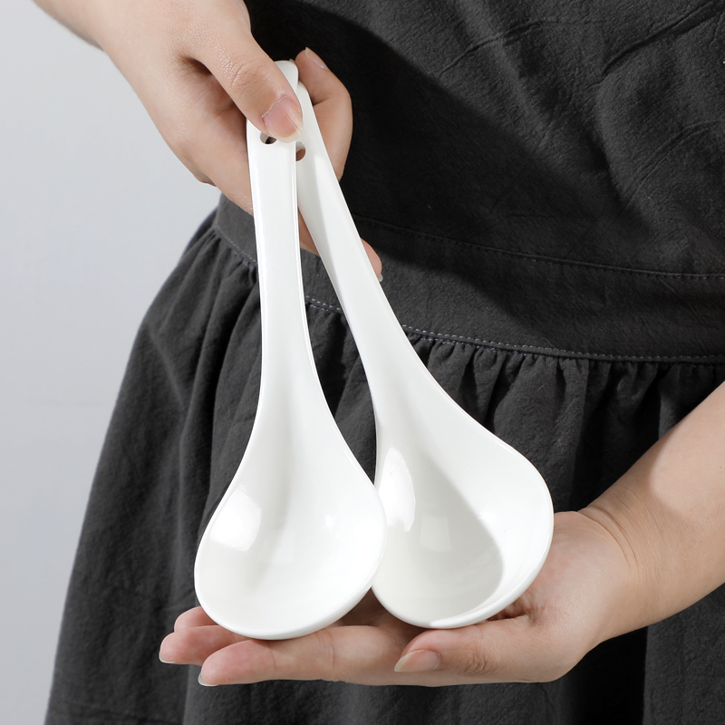 纯白陶瓷大汤碗2只9.9