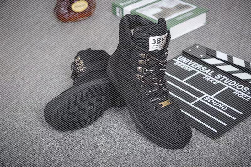 Boots militaires en toile - dérapage - Ref 1399882 Image 4