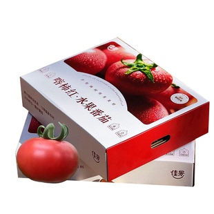 佳景·喀什红·水果番茄5斤礼盒新疆番茄可生吃西红柿新鲜小柿子